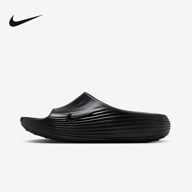 Men Shoes Size Nike - Nike HV4479-001 Sandalias negras con amortiguación