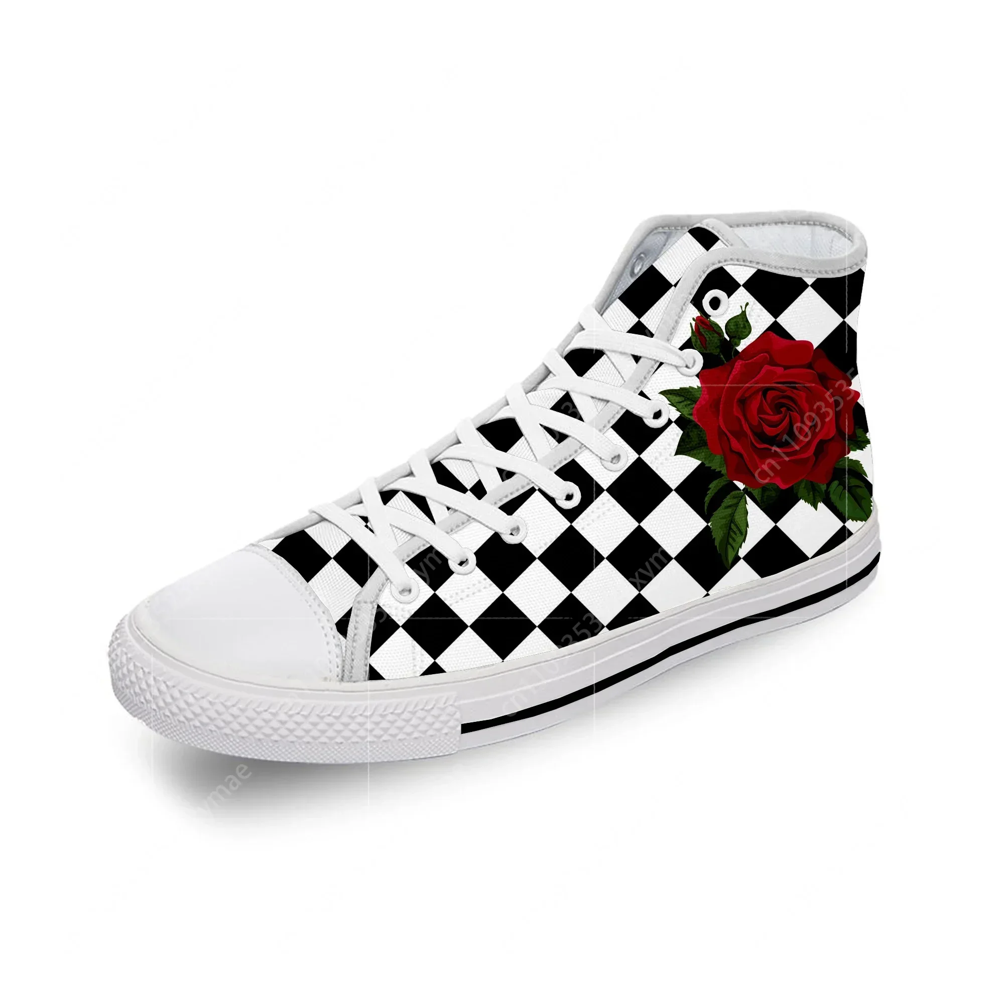 Men'S Shoes Black And White - Zapatillas de lona de alta calidad
