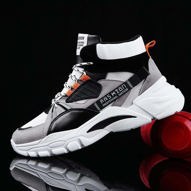 Men Shoes Eu To Us - Hightop-Zapatillas deportivas de verano para hombre,