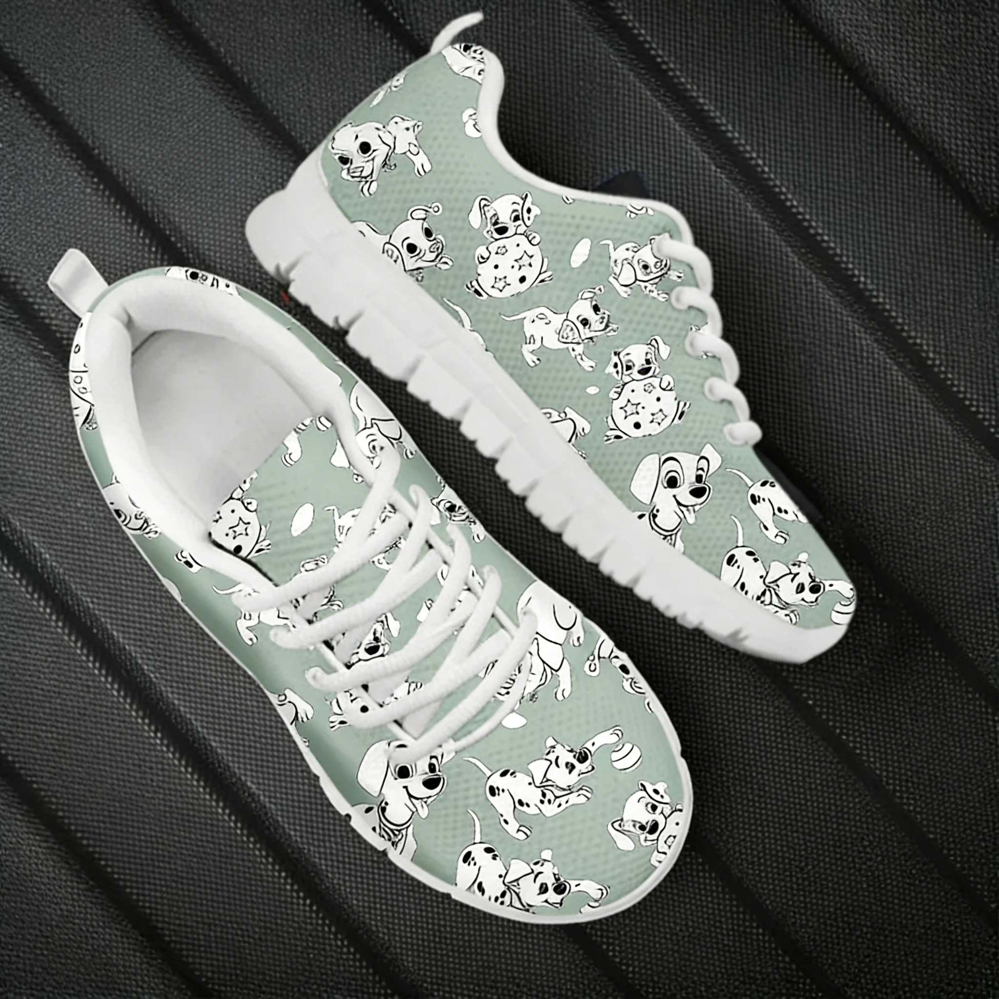 Men'S Shoes Black And White - Zapatillas planas informales con bonito diseño
