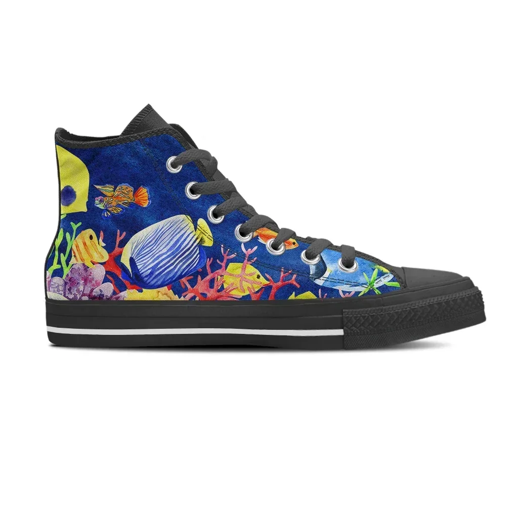 Men Shoes Sale - Zapatillas de Lona de Caña Alta