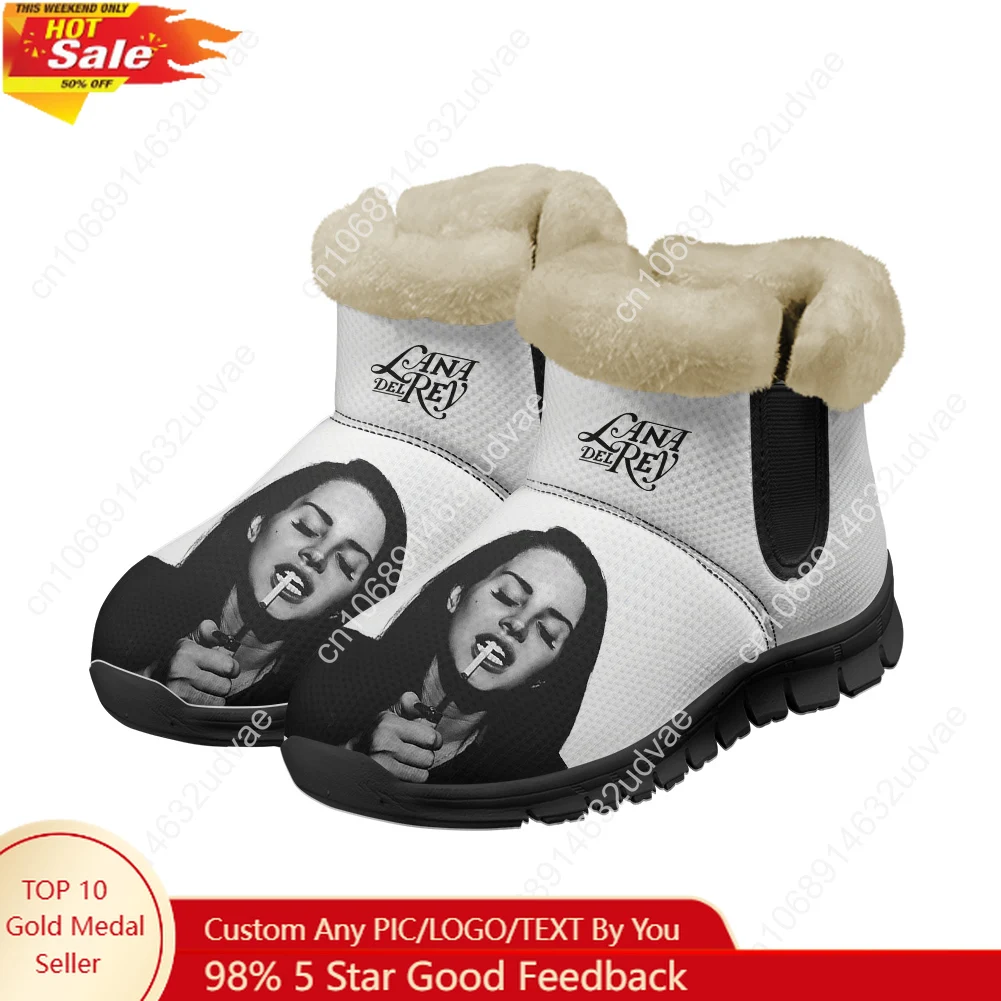 Botas de Felpa Lana Del Rey pa - Men Shoes Black reseña y precio