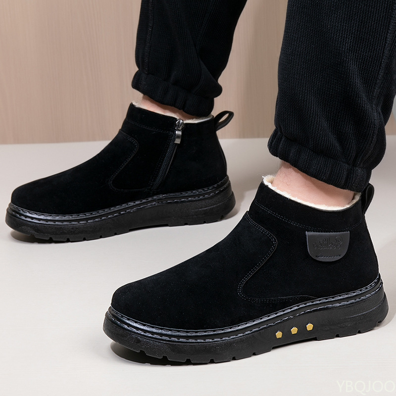 Nuevas botas de nieve gruesas  - Men'S Shoes Height Increase reseña y precio