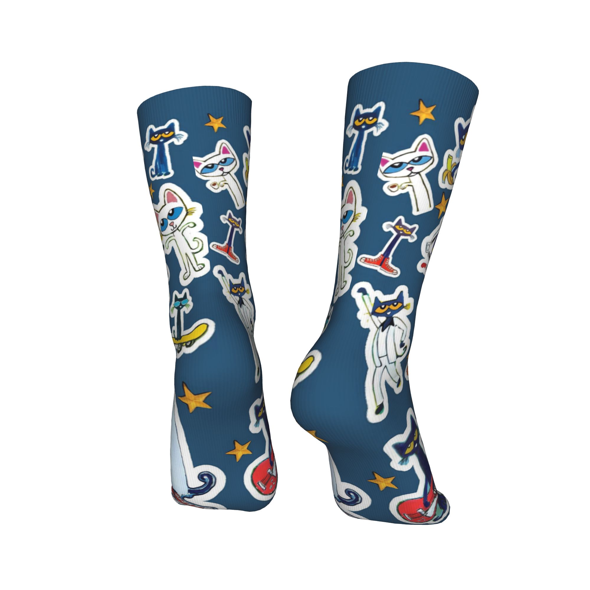 Calcetines Pete The Cat I Love - Men'S Shoes For Crews reseña y precio