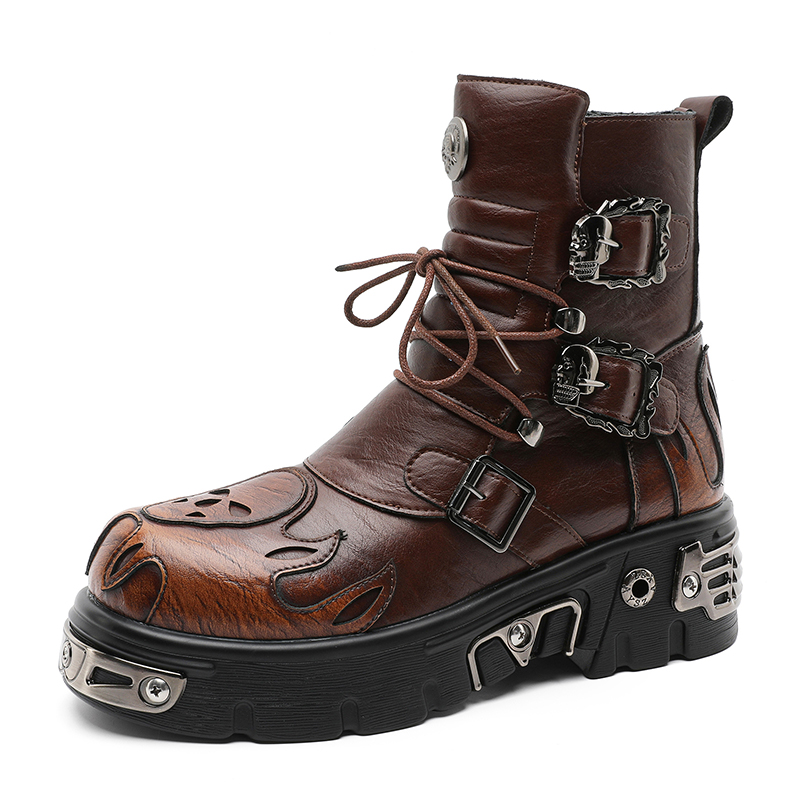Botas de Motociclista para Hom - Men'S Shoes Height Increase reseña y precio