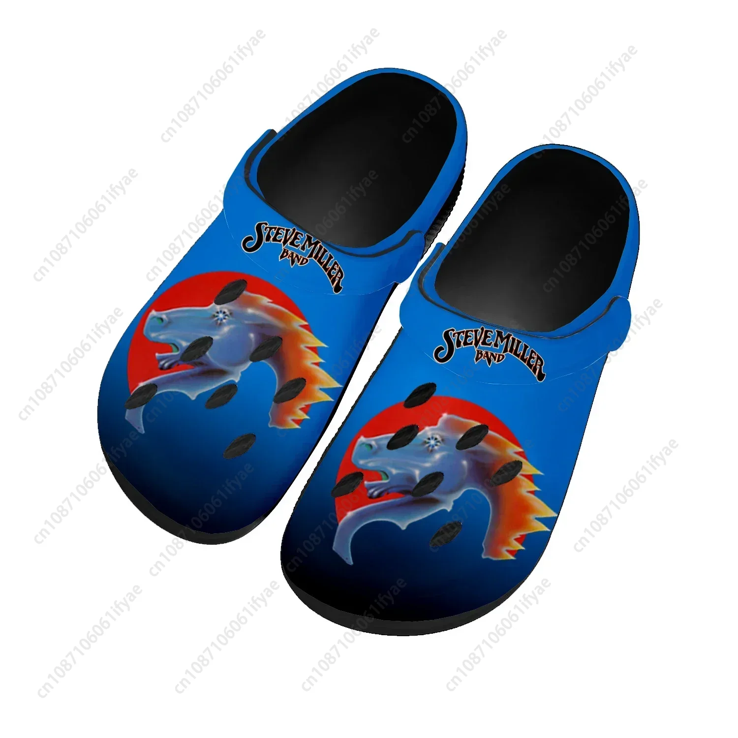 Zuecos Steve Miller Rock Band, - Men Shoes Black reseña y precio