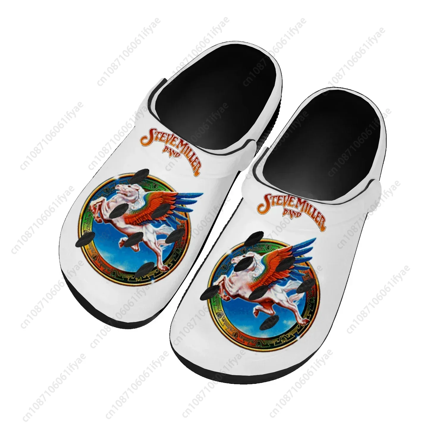 Zuecos Steve Miller Rock Band, - Men Shoes Black reseña y precio