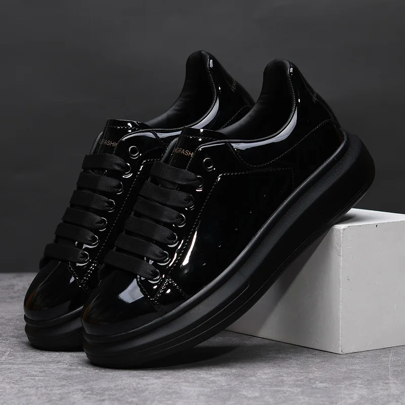 Zapatos de Hombre de Marca, Ne - Men'S Shoes Black And White reseña y precio