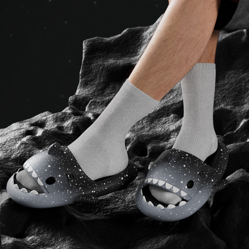 Bonitas zapatillas de tiburón  - Men Shoes Size reseña y precio