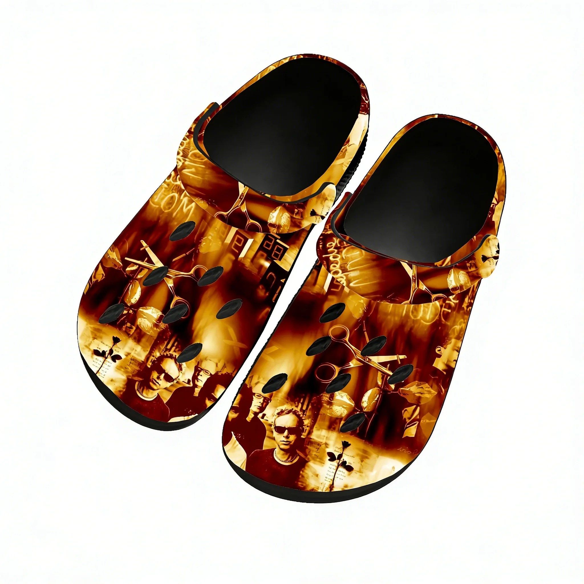Sandalias Depeche Mode para Ho - Men Shoes Black reseña y precio
