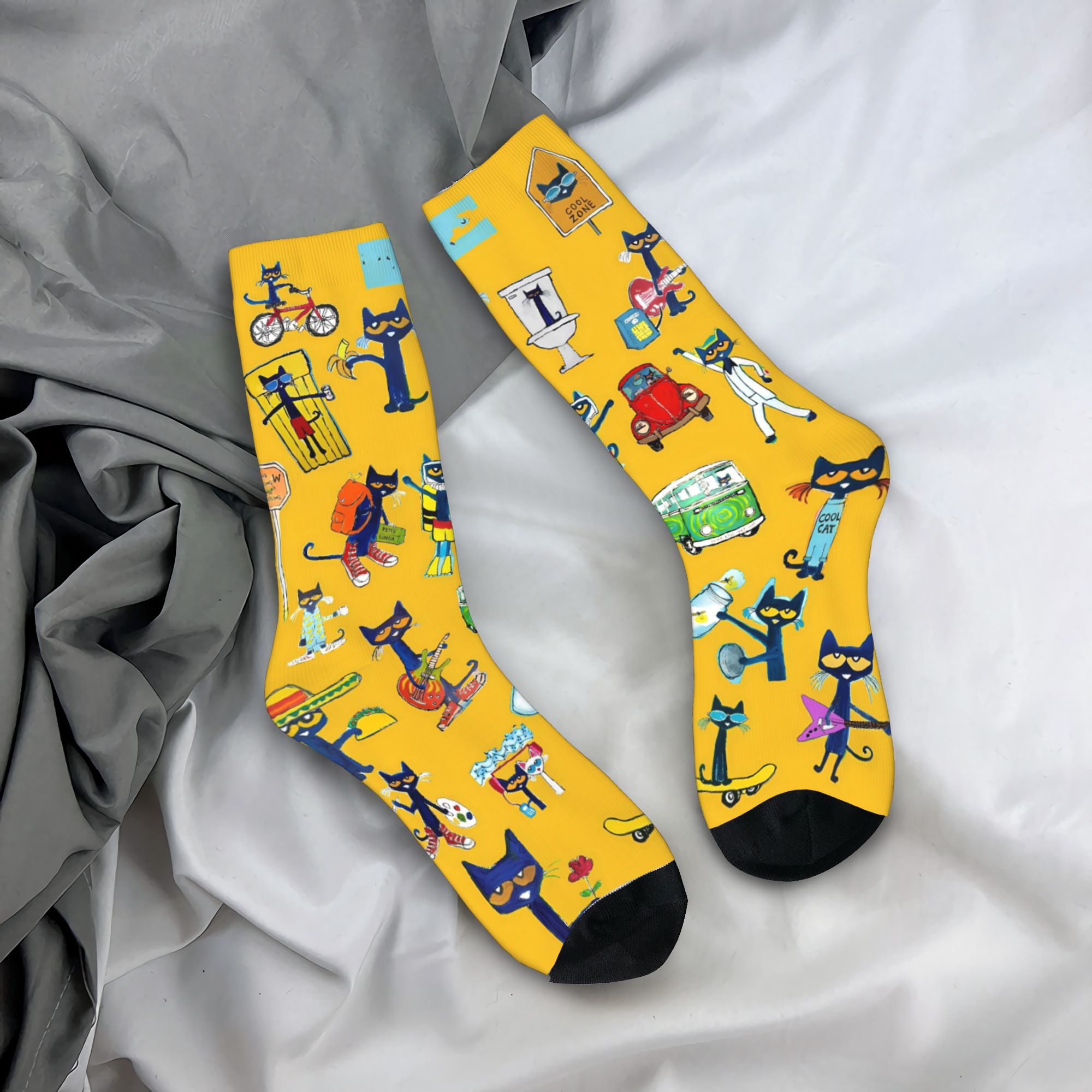 Pete The Cat I Love My White S - Men'S Shoes For Crews reseña y precio