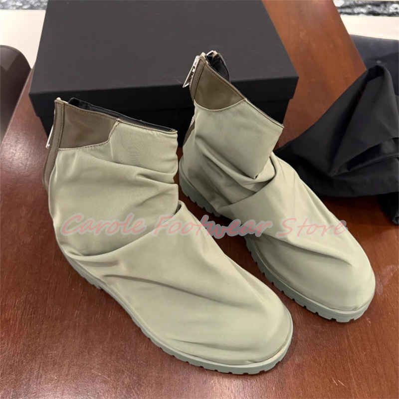 Botas altas de tela de nailon  - Men'S Shoes Height Increase reseña y precio