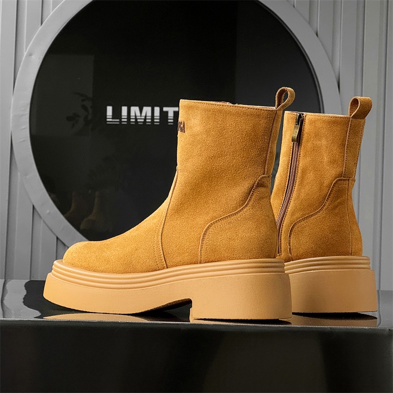 Botas Cortas de Invierno Estil - Men'S Shoes Height Increase reseña y precio
