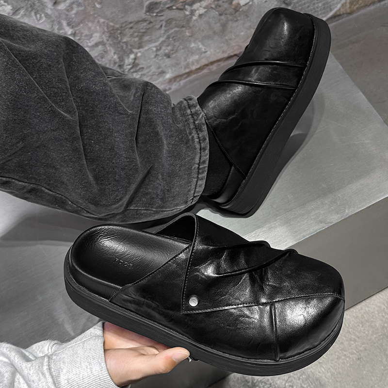 Nuevos Zapatos de Cuero para H - Men Shoes Black reseña y precio
