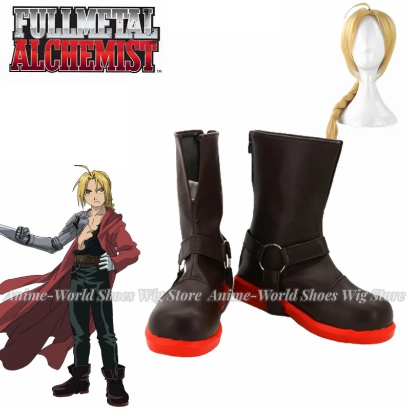 Fullmetal Alchemist Edward Elr - Men Shoes Eu To Us reseña y precio