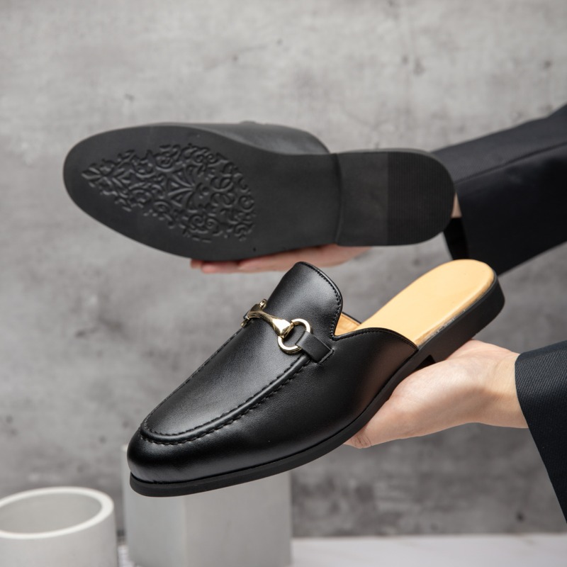 Nuevos Mules de Diseño para Ho - Men'S Shoes Black And White reseña y precio